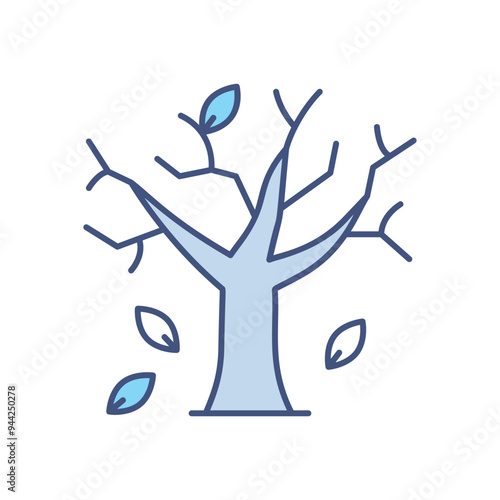 Dead Tree vector icon