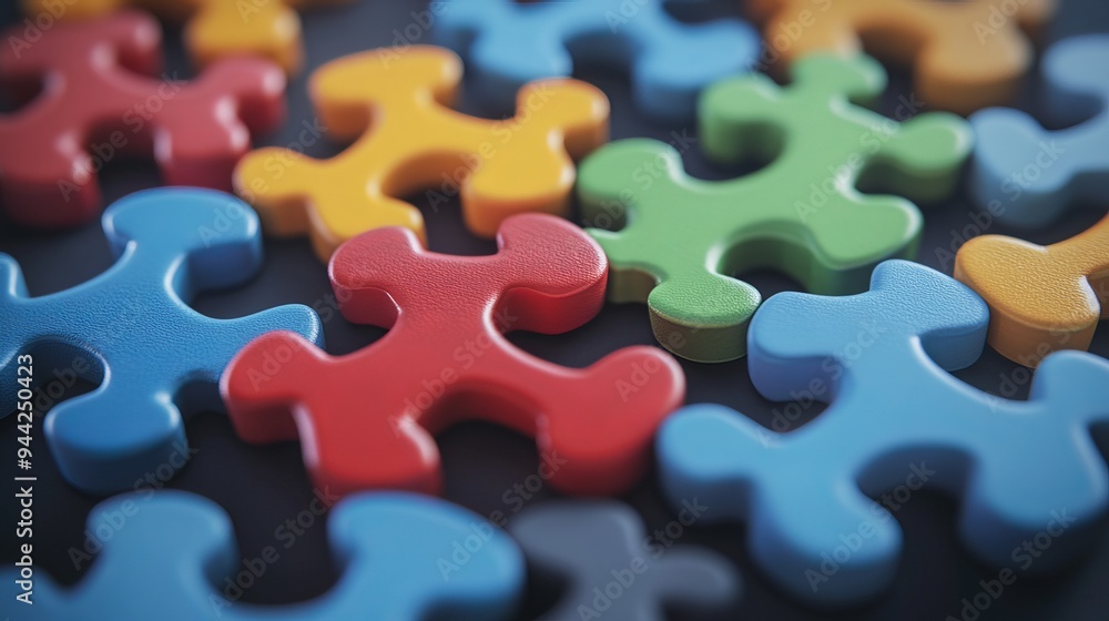 Team collaboration fosters unity and diversity, creating a powerful partnership. It's a concept of joining forces, connecting different individuals through teamwork, symbolized by 3D illustration Team collaboration fosters unity and diversity, creating a powerful partnership. It's a concept of joining forces, connecting different individuals through teamwork, symbolized by 3D illustration