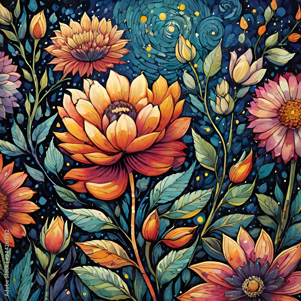 Flower background Flower background