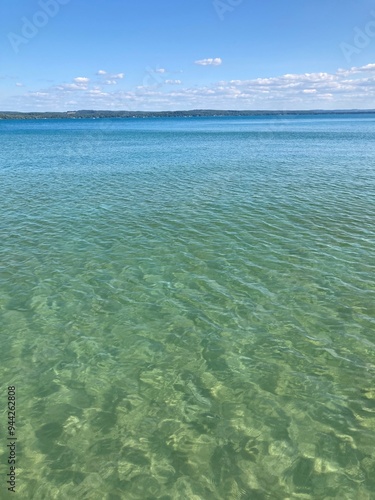 blue sea and sky
