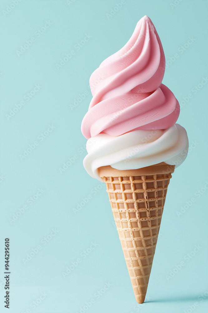 strawberry soft ice cream strawberry soft ice cream