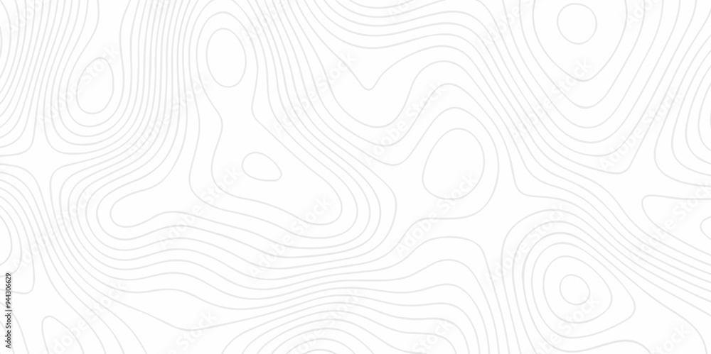 White gray topographic line contour map background, geographic grid map, White wave paper curved reliefs abstract background,Modern design with White background with topographic wavy pattern. White gray topographic line contour map background, geographic grid map, White wave paper curved reliefs abstract background,Modern design with White background with topographic wavy pattern.