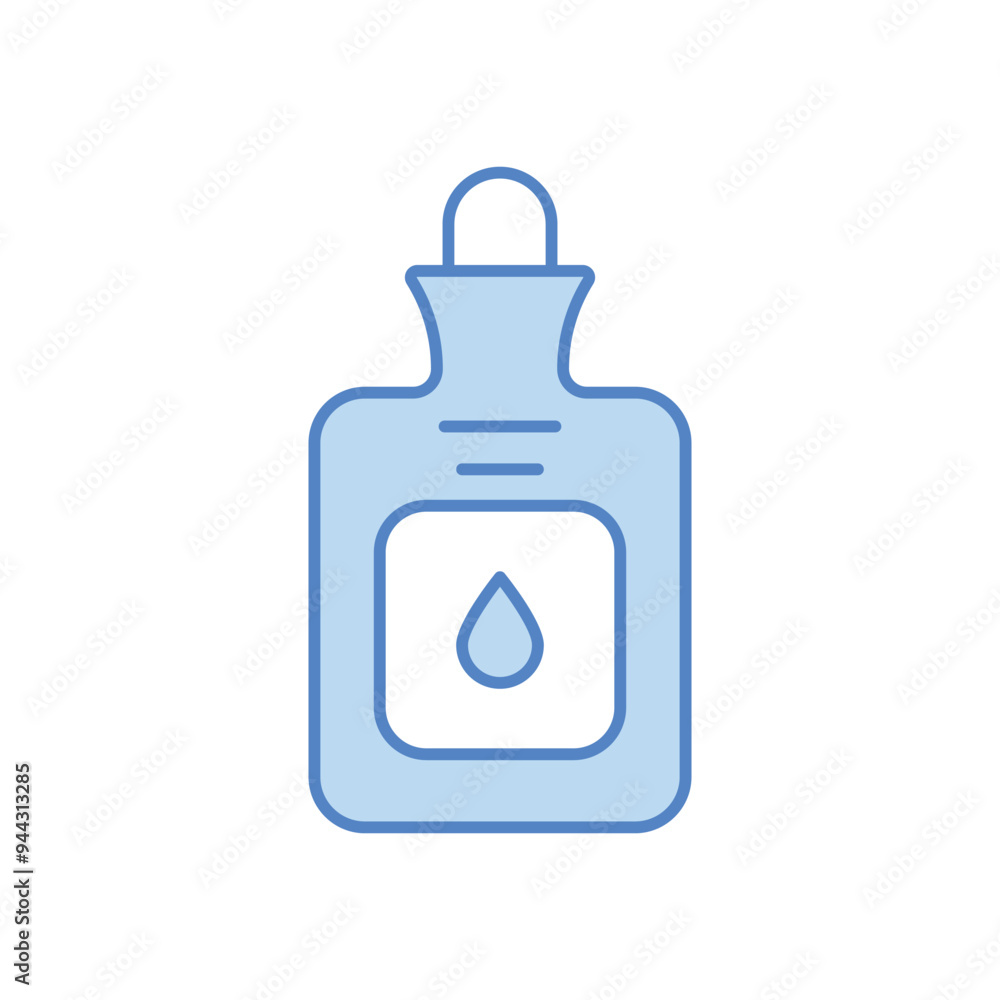 Pocket Hot Water vector icon Pocket Hot Water vector icon
