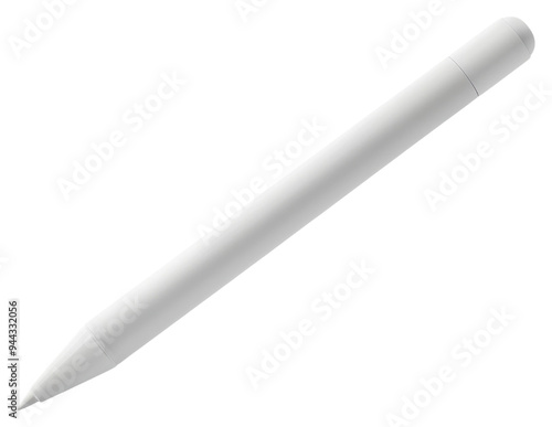 PNG  Sleek modern white stylus pen