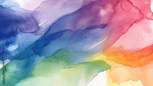 Watercolor background art with a handmade feel