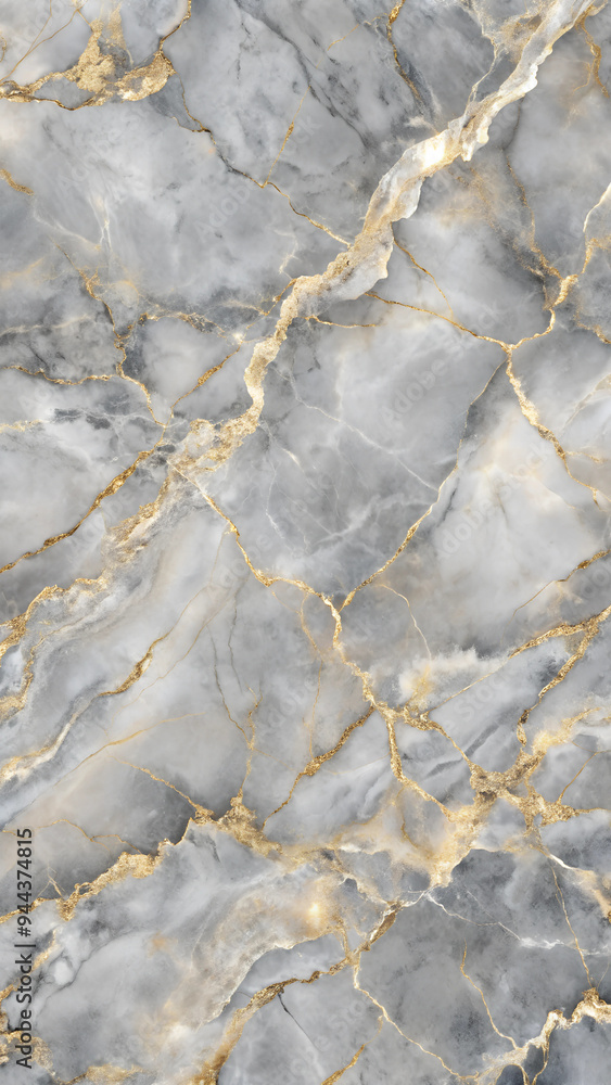Obraz premium Elegant Modern Marble Wallpaper Background with Sophisticated Veining Patterns and Sleek Texture for Luxurious Interior Design, High-End Decor, and Stylish Digital Backdrops