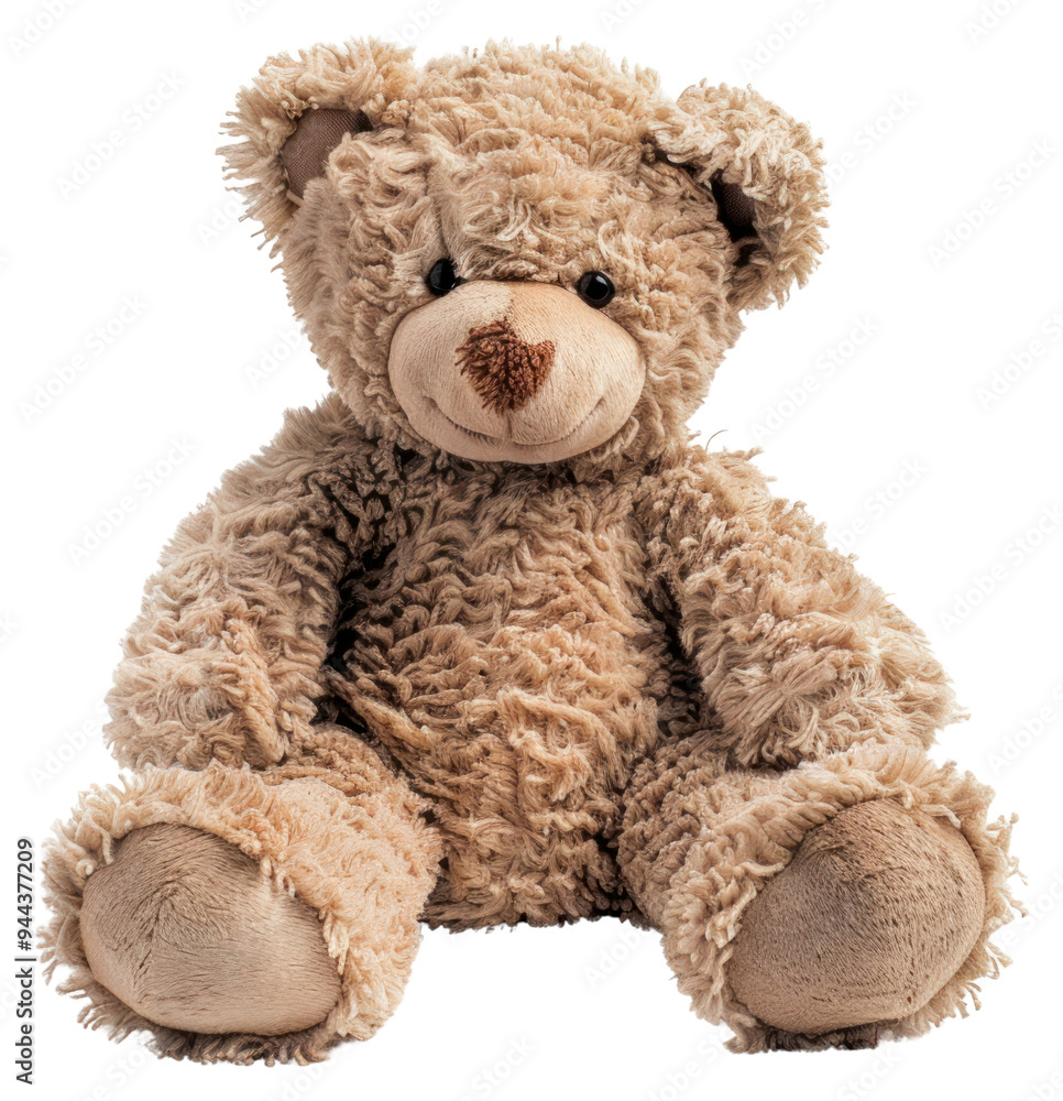 Fototapeta premium PNG Teddy bear plush toy.