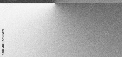 Black white grainy background, monochrome gray noisy texture dark grunge banner, header poster cover backdrop design photo