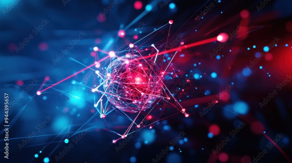 Quantum Computing Infused with Subatomic Beauty - A Hyper-Realistic Futuristic Display Quantum Computing Infused with Subatomic Beauty - A Hyper-Realistic Futuristic Display