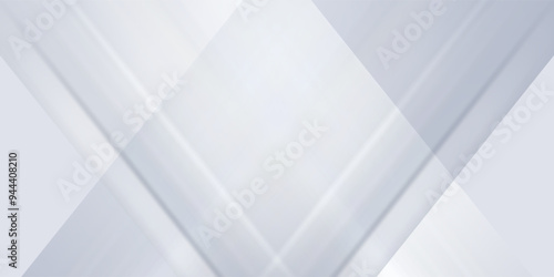 Abstract geometric white and gray color background. Vector, illustration.
