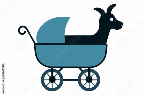 baby carriage silhouette vector illustration. Buggy Carriage silhouette. baby carriage silhouette vector is the best collection. 