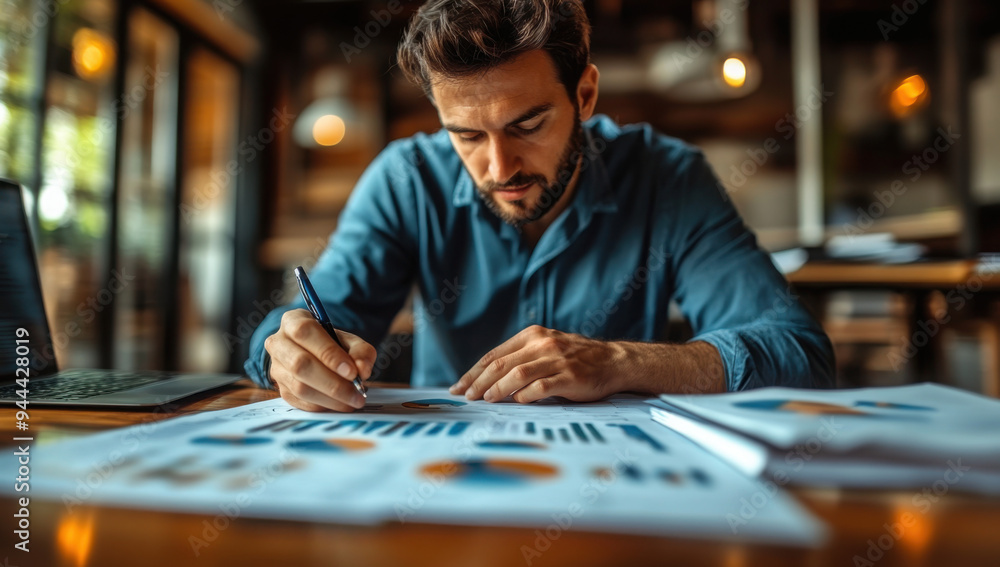 Financial Advisor Collaborating with Client to Create Personalized Savings Plan Financial Advisor Collaborating with Client to Create Personalized Savings Plan