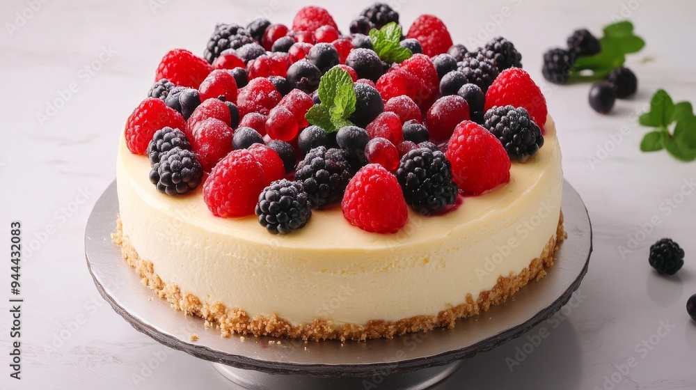 Berry cheesecake Berry cheesecake