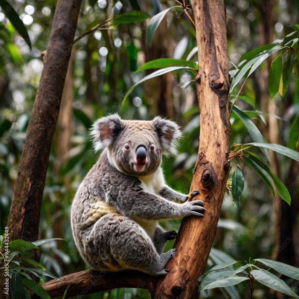 Fototapeta premium Cute Koala Bear Marsupial wildlife Animal 