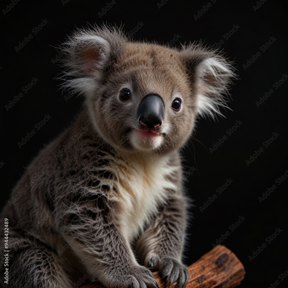 Obraz premium Cute isolated Koala Bear Marsupial wildlife Animal 