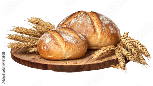 Fresh baked isolate on transparency background png