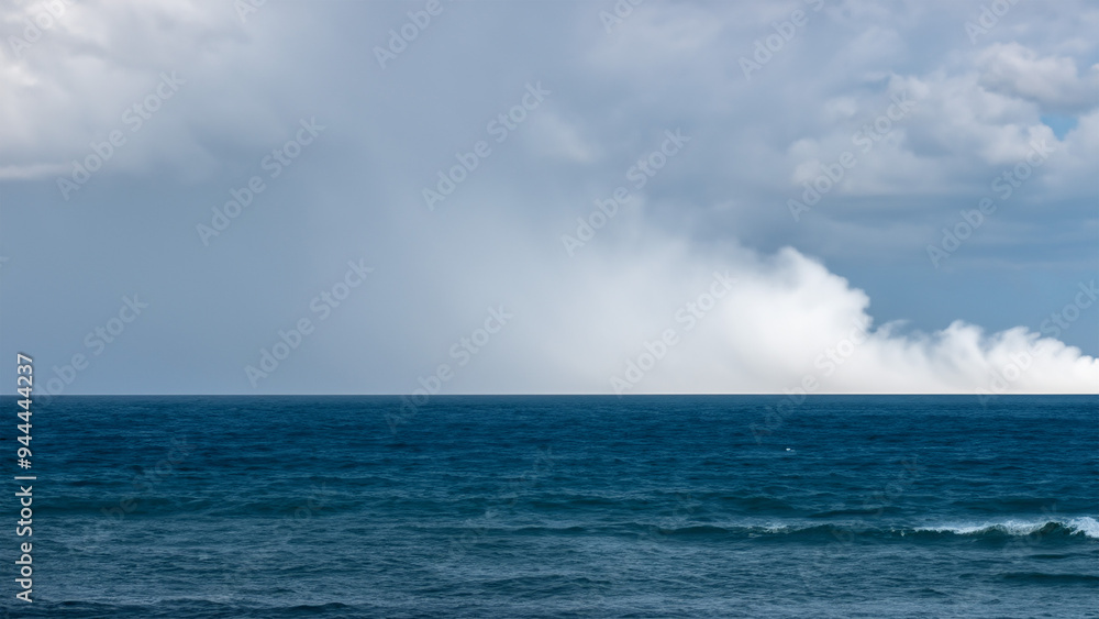 a storm forms on the sea a storm forms on the sea