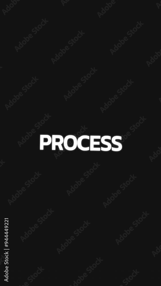 Animation of the word Animation of the word