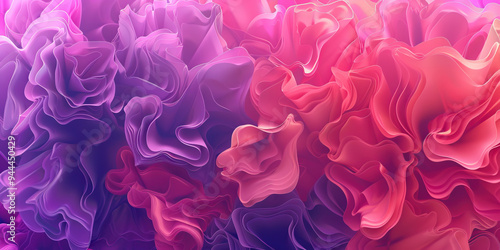 A vibrant abstract pattern of pink and purple hues, creating an uplifting and feminine atmosphere. photo