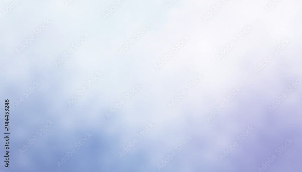 Calm misty gradients in light blues and purples softly blend into white near the edges creating an ethereal and peaceful visual flow. Calm misty gradients in light blues and purples softly blend into white near the edges creating an ethereal and peaceful visual flow.