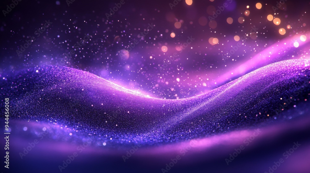 Mystical Purple Abstract Background Mystical Purple Abstract Background