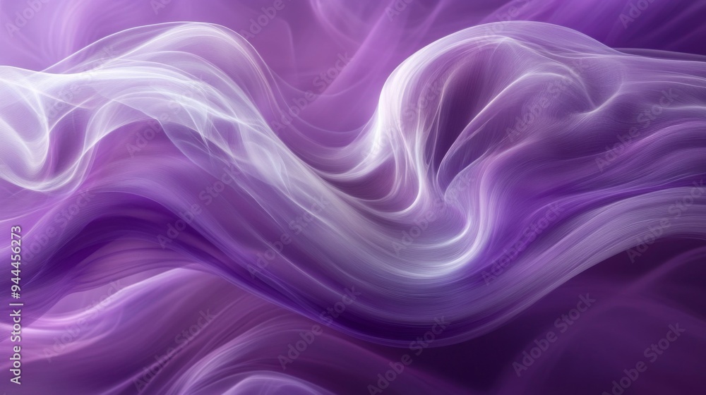 Obraz premium Ethereal Lavender Waves