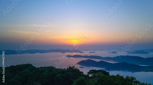 瀬戸内海の日の出 photo