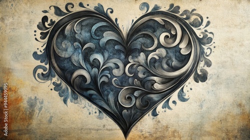 Artistic Heart Design