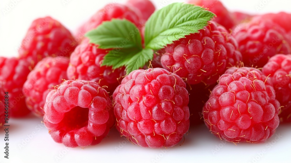 Fresh Ripe Raspberries Fresh Ripe Raspberries