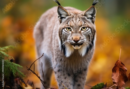 Predator's Focus The Lynx's Wild Vigil