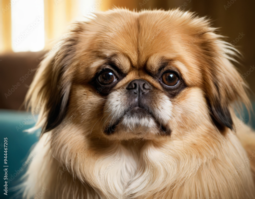 A Pekingese is a small, lion-like toy dog breed originating from China, known for its proud and independent personality A Pekingese is a small, lion-like toy dog breed originating from China, known for its proud and independent personality