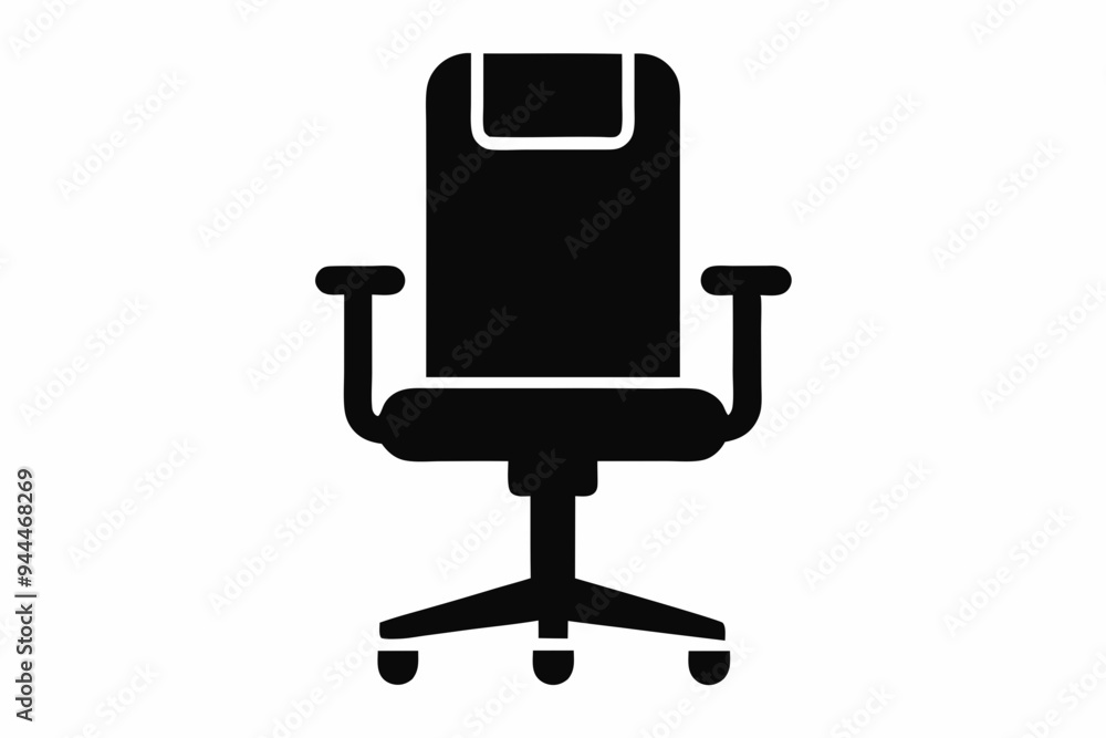 chair icon, office chair vector silhouette illustration
chair icon, office chair vector silhouette illustration