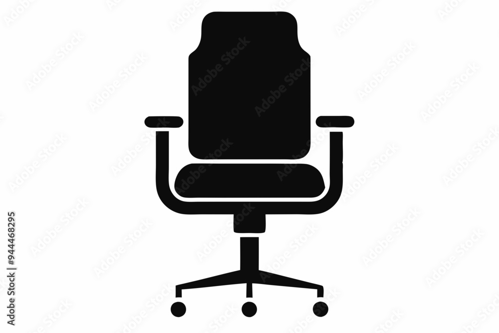 chair icon, office chair vector silhouette illustration
chair icon, office chair vector silhouette illustration