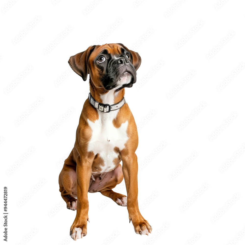 dog isolated on white background dog isolated on white background