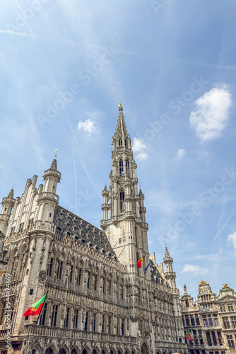 Beautiful landmarks in Brussels, Belgium