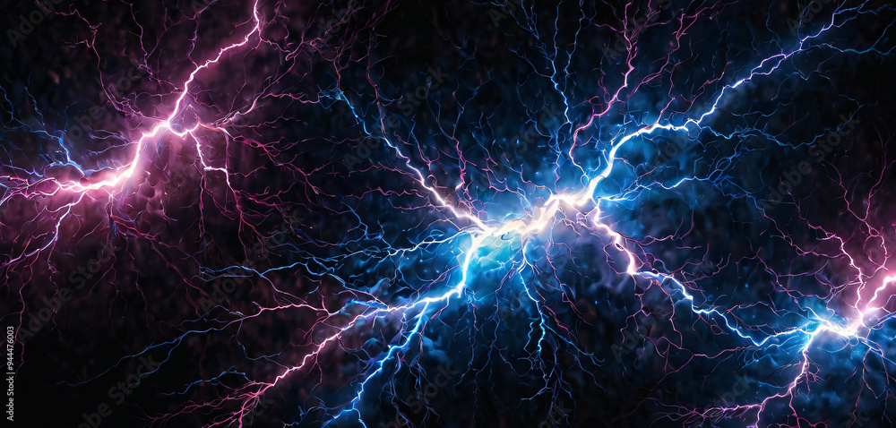 Abstract Lightning Bolts Abstract Lightning Bolts