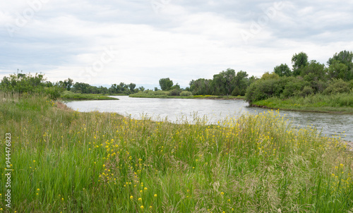 Missouri River in the Missouri Headwaters State Park