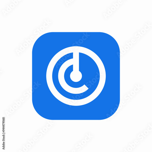 radar radius control icon sign