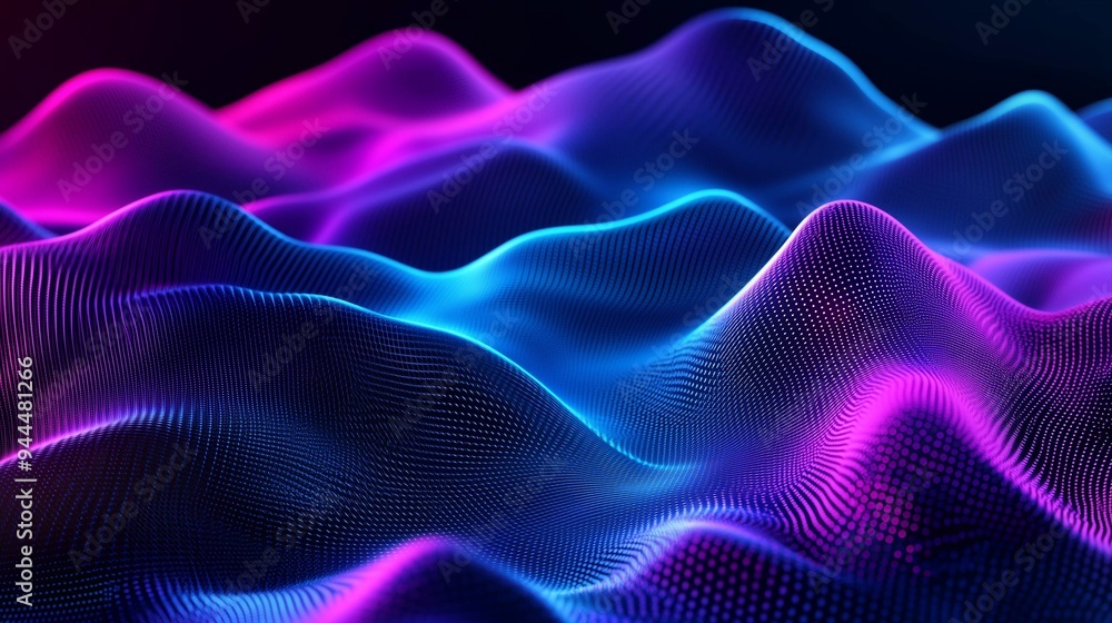 Wavy mesh gradient dynamic background Wavy mesh gradient dynamic background