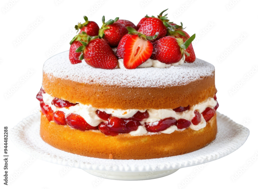 PNG Victoria Sponge Cake strawberry cream cake. PNG Victoria Sponge Cake strawberry cream cake.