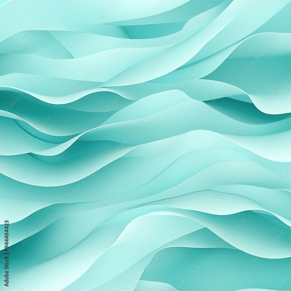 abstract pattern, multiple layers of wavy lines in various shades of teal and light blue, undulating flowing effect. wallpaper design for digital devices, cover art, background for apps abstract pattern, multiple layers of wavy lines in various shades of teal and light blue, undulating flowing effect. wallpaper design for digital devices, cover art, background for apps