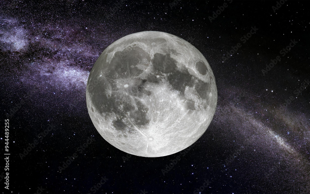 full moon and stars full moon and stars