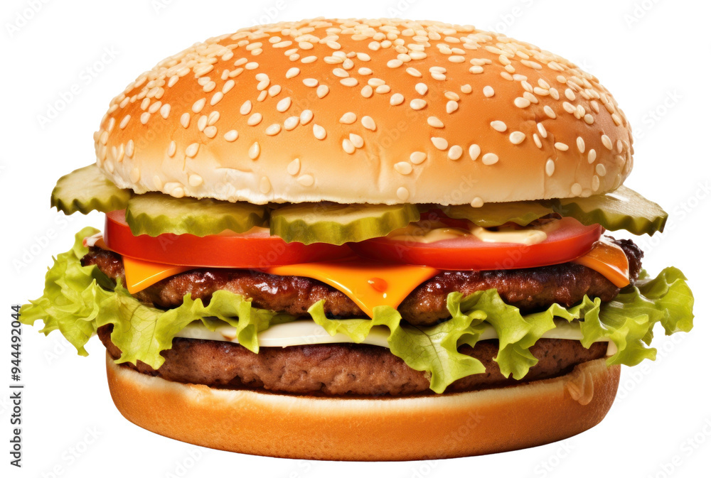 PNG Hamburger food white background vegetable. PNG Hamburger food white background vegetable.