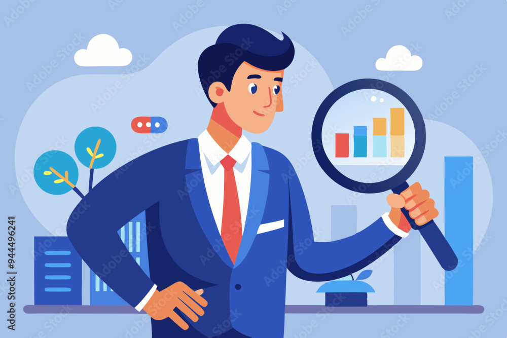 Corporate transparency, integrity or trust, business management with responsibility, financial transparent, legal or agreement for ethic report concept, businessman on magnifying glass transparency.
Corporate transparency, integrity or trust, business management with responsibility, financial transparent, legal or agreement for ethic report concept, businessman on magnifying glass transparency.