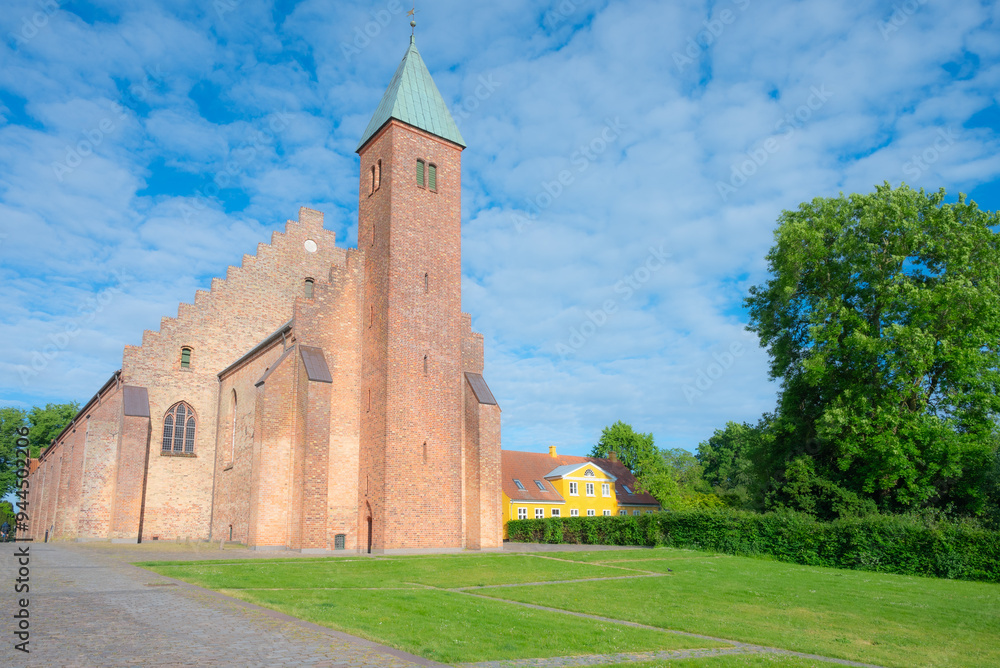 The Church of town of Maribo in Lolland in Denmark