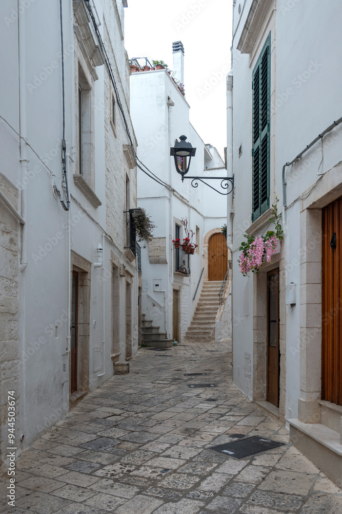 Fototapeta premium The Old town of Locorotondo, Apulia Region, Italy