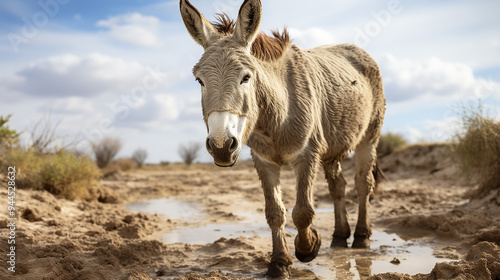 donkey photo generative ai