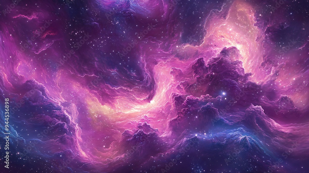 Cosmic Dance in Ultraviolet: A breathtaking nebula swirls in a symphony of vibrant hues, painting the cosmos with an ethereal glow. The image evokes a sense of wonder and the vastness of the universe Cosmic Dance in Ultraviolet: A breathtaking nebula swirls in a symphony of vibrant hues, painting the cosmos with an ethereal glow. The image evokes a sense of wonder and the vastness of the universe