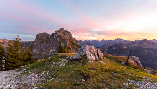 Pfronten im Allgäu in the German Alps photo