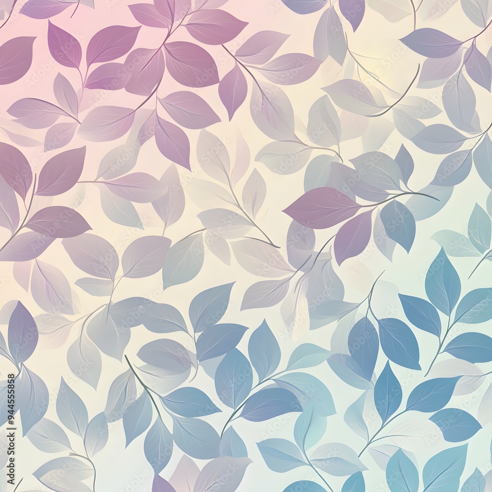 132. **Generate a seamless pattern of delicate, nature-inspired leaves in a soft, pastel gradient.** 132. **Generate a seamless pattern of delicate, nature-inspired leaves in a soft, pastel gradient.**